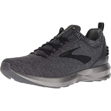 Imagem de Tênis de corrida masculino Levitate 2 da Brooks, Black/Grey/Gold, 11