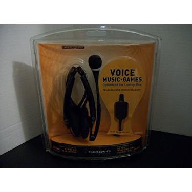 Imagem de Fone de ouvido estéreo USB dobrável Plantronics (otimizado para uso em laptop) (Áudio 470 USB)