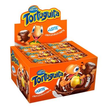 Imagem de Chocolate Crocante Tortuguita com 24 unidades de 11g