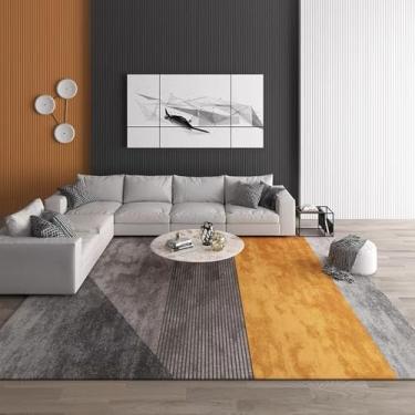 Imagem de Luz moderna de luxo sala estar tapete completo sofá mesa café almofada decoração para casa quarto tapete, 10,40x60cm (1.3x2ft)