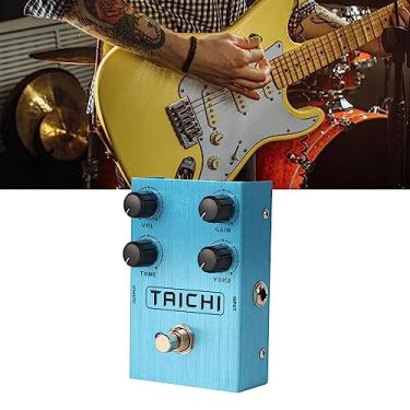 Imagem de Pedal de Guitarra OverdrivePedal de Afinador de Efeito OverdrivePedal de Distorção, Boa Aparência Função Múltipla Liga de Alumínio Efeitos de Guitarra Elétrica Pedal de
