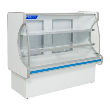 Imagem de Balcão Refrigerado 1mt Polofrio Balcão 1,00 Branco 1 Placa Fria 110v