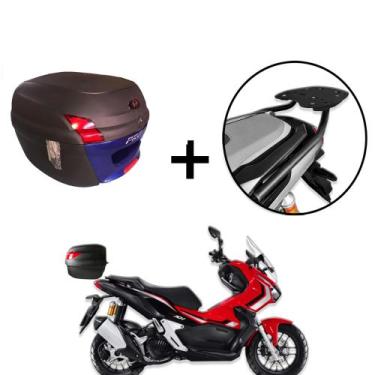 Imagem de Baú 34 litros Awa Proos com Bagageiro para HONDA ADV 2021-2023, Azul