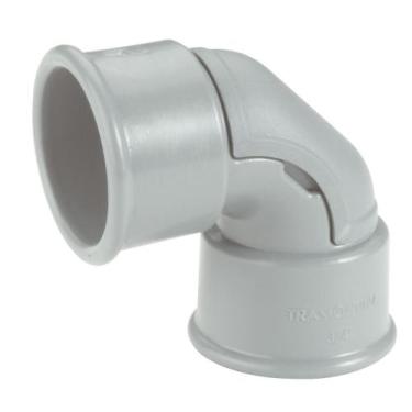 Imagem de Conetor Curvo 1/2 Pvc 57256001 - Tramontina eletrik