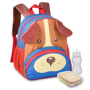 Imagem de Mochila Pets Feminina Infantil Bichinhos Zoo Escolar Animais - Clio, C