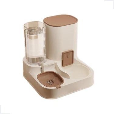 Imagem de Bebedouro com Comedouro Alimentador Automático Pet Cães Gato - Pet For