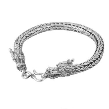 Imagem de Pulseira De Bali Grossa Em Prata 925 - DR Joias