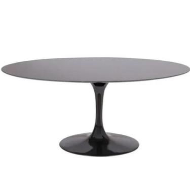 Imagem de Mesa de Jantar Tulipa Saarinen Oval 198x122 cm Tampo Laqueado - Linn S