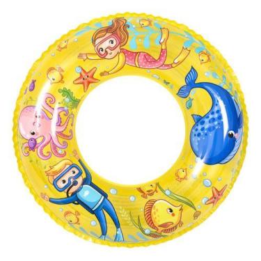 Imagem de Boia Infantil Inflável Redonda  Aventuras Do Mar 60 Cm - 99 TOYS, Amar