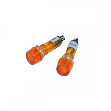 Imagem de Sinaleiro Jng Sem Rabicho Pl101 220V Amarelo 52184 - Kit C/10, 220V