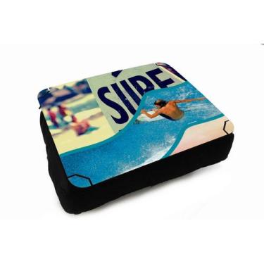 Imagem de Almofada Bandeja para Notebook Laptop Surf Surfista Praia - Deluzz, Su