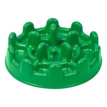 Imagem de Comedouro Lento para Cachorro cães e Gatos - Pet Fit Pet Games, Verde
