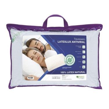 Imagem de Travesseiro Latexlux Antiviral - 50x70 - Theva, 050x070