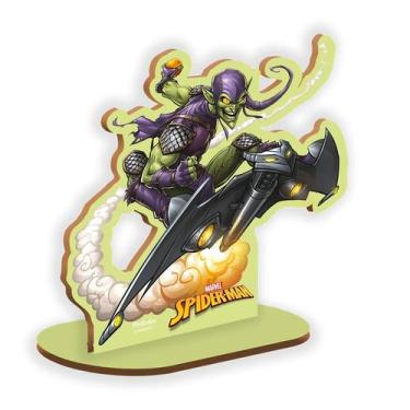 Imagem de Enfeite de Mesa Duende Verde (Homem-Aranha) em MDF - 1 unidade - Festc