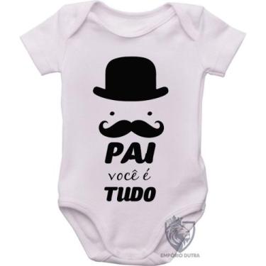 Imagem de body nenê criança roupa bebê Pai tudo - Empório Dutra, M   ( 2-4 Meses