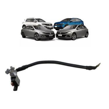 Imagem de Cabo Negativo Bateria Com Sensor VW Nivus Polo Virtus Tcross - Volkswa