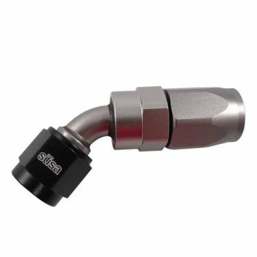 Imagem de Conexão Curva 45 graus para Aeroquip 6AN - Cód.2182 - SETRAB