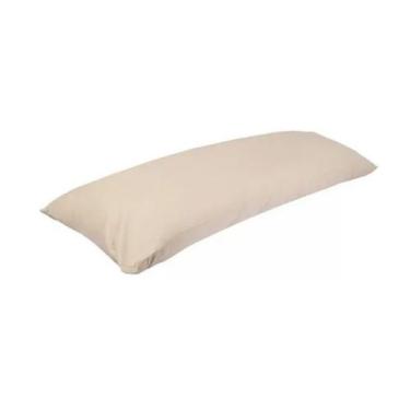 Imagem de Fronha Para Travesseiro De Corpo Xuxão 100% Algodão 1,38m X 45cm Palha
