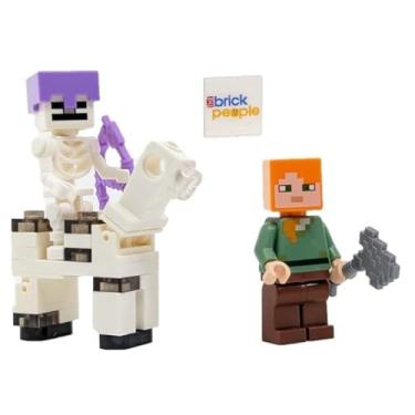Imagem de LEGO Minecraft: Alex with Skeleton and Skeleton Horse Mini Set