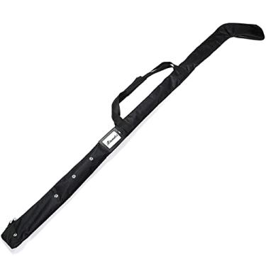 Imagem de Ice Hockey Stick Bag Black Lightweight Hockey Stick Bag 70 x 7.8 In Field Hockey Stick Bag with Shoulder Straps for Men Women Adults Indoor Outdoor Hockey Equipment Travel Accessories