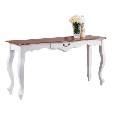 Imagem de Aparador de Sala 136cm com Pés Luis XV e 1 Gaveta 70811 Linz Móveis, B