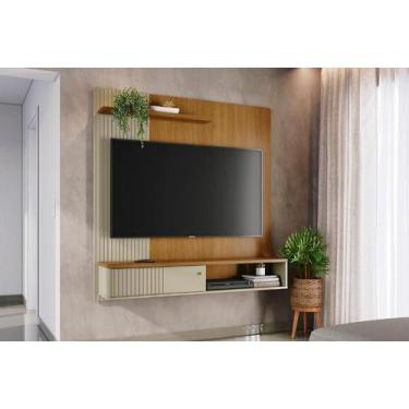 Imagem de Bancada Suspensa Aurora para TV de até 65 polegadas - Cumaru Opala - M