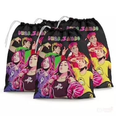 Imagem de Sacolinhas Surpresa Personalizada Tecido EmillyVick (Sacolinhas 15x20, Unidades, 10)