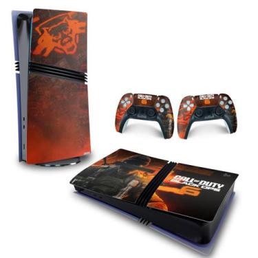 Imagem de Adesivo Compatível PS5 Pro Skin Horizontal Call Of Duty Black Ops 6 - 