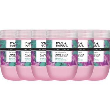 Imagem de 6 Gel Calmante Hidratante Pós Depilação 750G D'agua natural - D'Água N
