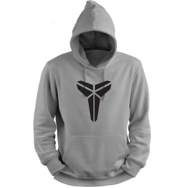 Imagem de Blusa Moletom Capuz Basquete Kobe Bryant Logo LAL Basketball - Loja Wh