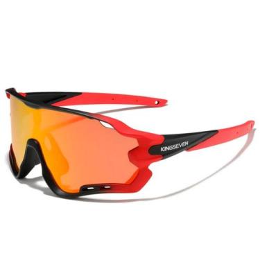 Imagem de Oculos de Sol Esportivo Unissex Ciclismo Bike Óculos Polarizado com Pr