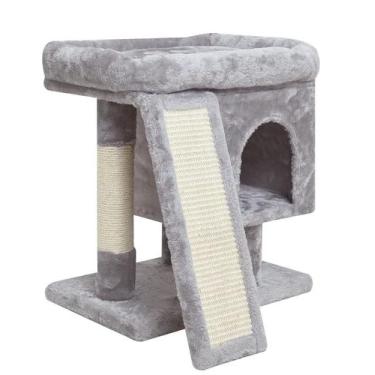 Imagem de Cat Tree SYANDLVY Pequena para Gatos Domésticos com Arranhador