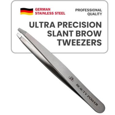 Imagem de Pinças Profissionais Beauty Power - Slant em Aço Inoxidável Alemão
