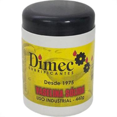 Imagem de Vaselina. Industrial Solida Dimec  440 Grs - Kit C/6 PC