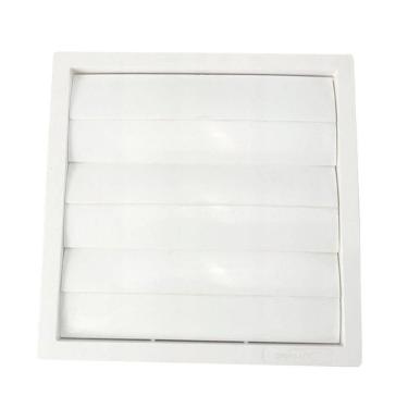 Imagem de Grade Externa Para Saída De Ar Auto Fechante Exautor 150mm 6"