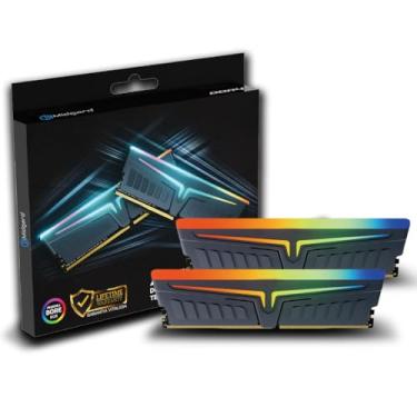Imagem de Memoria Midgard RGB 32GB (16GBX2) DDR4 DIMM 3200MHZ XMP 2.0 CL16 1,35V Dual Channel Desktop