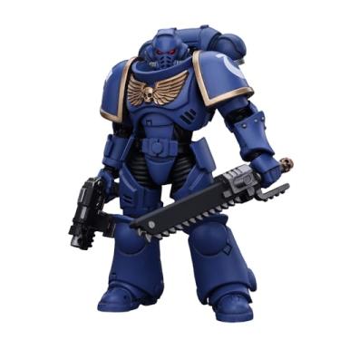 Imagem de JOYTOY Boneco 1/18 Warhammer 40.000 Space Marines Ultramarines Outriders Brother Catonus Collection Model Birthday Gifts 4,8 polegadas