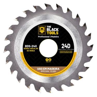 Imagem de Disco Serra Circular Madeira 110 X 20mm 24 Dentes - The Black Tools