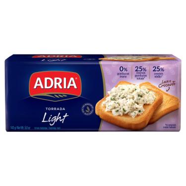 Imagem de TORRADA LIGHT ADRIA PACOTE 142G