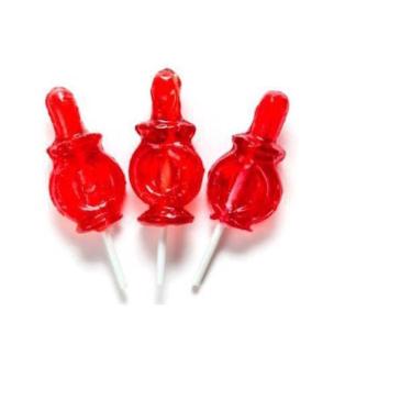 Imagem de Pirulito Doce Caramelizado Chupeta Lambi Lambi-50un