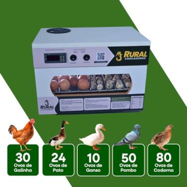 Imagem de Chocadeira Elétrica 50 ovos de galinha e 110 ovos de Codornas