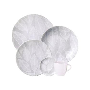 Imagem de Aparelho de Jantar Tramontina Arbo em Porcelana Decorada 20 Peças