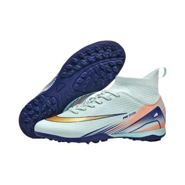 Imagem de Sapatos De Futebol Indoor De Futsal Masculino Crianças Botas De Futebo