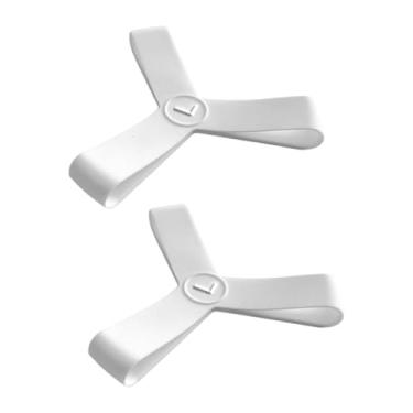 Imagem de kowaku Fin Keepers Scuba Diving Finos Acessórios de substituição de silicone Strap Screp Screp para na espingarda livre de Fretendiving , White L 42 to 45