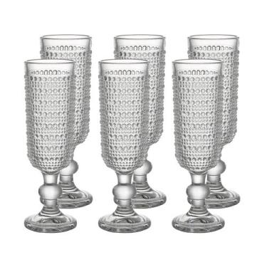 Imagem de Conjunto de 6 Peças Taças para Espumante Esfera Vidro 150ml Haus Conce