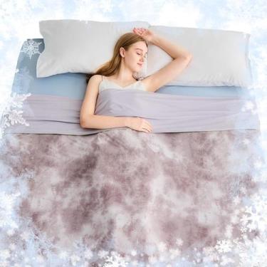 Imagem de Cobertor de resfriamento EMME Twin Size Q-Max 0.5 para pessoas que dor