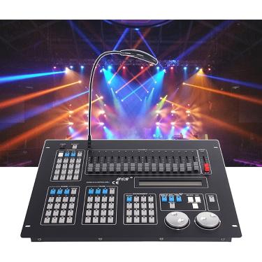 Imagem de Dmx Cotroller, Dmx 512 Cosole Dj Disco Equipmet, Dmx Lightig Cosoles Luzes De Palco Profissionais Cotrol Light Mixers Para Escola Cocerts Party Disco Ktv