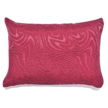 Imagem de Peso De Porta Decorativo Almofada 1kg Estampa Ondas Vinho