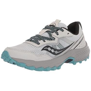 Imagem de Saucony Tênis de corrida feminino Excursion Tr16 Trail, Neblina/chuva, 10.5