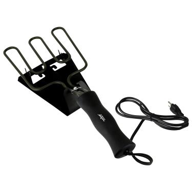 Imagem de NutriChef Atualizado Premium Bbq Grill Starter, Ignição De Incêndio, Arranque Elétrico Reutilizável, Fogueira, Lareira, Equipamento De Cozinha Ao Ar Livre - 600 Watts, (Pkchalt5) Preto Um Tamanho